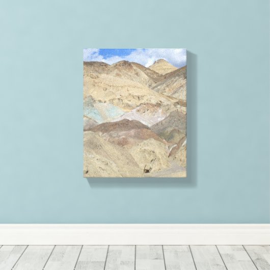 Kunstenaars Weg Canvas Afdruk (Insitu (Houten vloer))