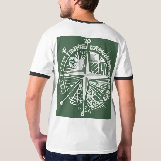 Kunstenaarschap in Beweging T-shirt (Achterkant volledig)