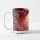 Kunstenaarschap in je hand: de 3D Butterfly Coffee Tweekleurige Koffiemok (Links)