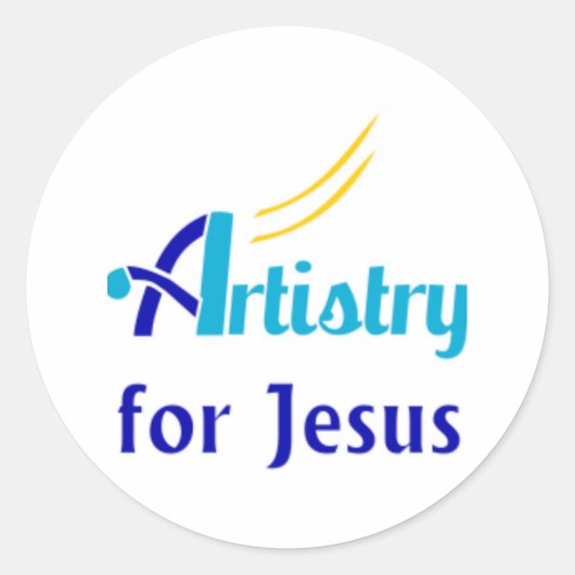 Kunstenaarschap voor Jesus Stickers (Voorkant)