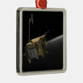 Kunstenaarsconcept van de Maanverkenning Orbi 4 Metalen Ornament (Rechts)