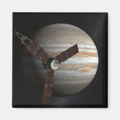 Kunstenaarsconcept van het Juno-ruimtevaartuig Magneet (Voorkant)