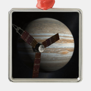 Kunstenaarsconcept van het Juno-ruimtevaartuig Metalen Ornament
