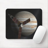 Kunstenaarsconcept van het Juno-ruimtevaartuig Muismat (Met muis)
