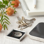 Kunstenaarsconcept van het Juno-ruimtevaartuig Sleutelhanger (Zijkant)