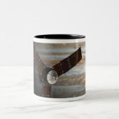 Kunstenaarsconcept van het Juno-ruimtevaartuig Tweekleurige Koffiemok (Center)