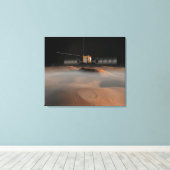 Kunstenaarsconcept van het Mars Express-ruimtevaar Canvas Afdruk (Insitu (Houten vloer))