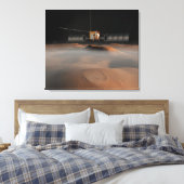 Kunstenaarsconcept van het Mars Express-ruimtevaar Canvas Afdruk (Insitu (Slaapkamer))