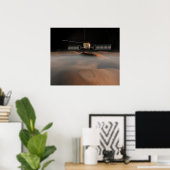 Kunstenaarsconcept van het Mars Express-ruimtevaar Poster (Thuiskantoor)