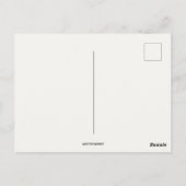  kunstenaarshaas die een eicel schildert briefkaart (Achterkant)