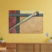 Kunstenaarskwast Canvas Afdruk (Insitu (Woonkamer))