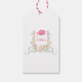 Kunstenaarsmonogram Afstuderen Cadeaulabel (Voorkant)