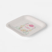 Kunstenaarsmonogram Afstuderen Papieren Bordje (Gebogen)