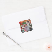 Kunstenaarspalet Vierkante Sticker (Envelop)