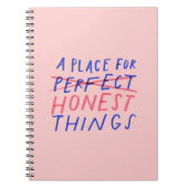 kunstenaarsschrijfster creatief cadeauidee trendy  notitieboek (Voorkant)