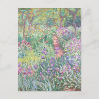 Kunstenaarstuin in Giverny 1900 Claude Monet Beroe Briefkaart