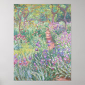 Kunstenaarstuin in Giverny 1900 Claude Monet Beroe Poster (Voorkant)