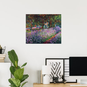 Kunstenaarstuin in Giverny door Claude Monet Poster