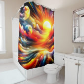 Kunstenaarswerelden Douchegordijn (In situ)