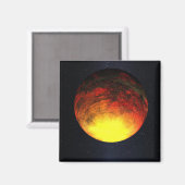 Kunstenbegrip van Kepler-10b Magneet (Voorkant / Achterkant)
