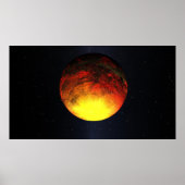 Kunstenbegrip van Kepler-10b Poster (Voorkant)