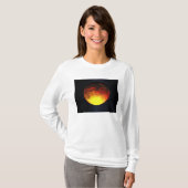 Kunstenbegrip van Kepler-10b T-shirt (Voorkant volledig)