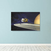 Kunstenconcept Cassini Canvas Afdruk (Insitu (Houten vloer))