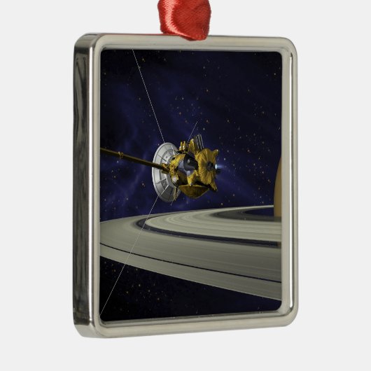 Kunstenconcept Cassini Metalen Ornament (Rechts)