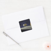 Kunstenconcept Cassini Vierkante Sticker (Envelop)