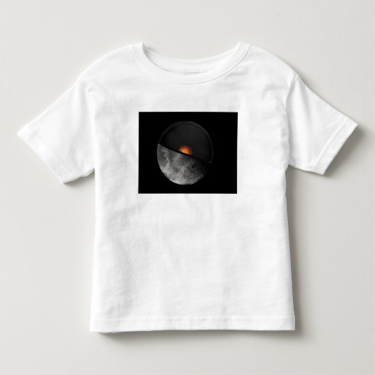 Kunstenconcept met een mogelijke binnenste kern kinder shirts (Voorkant)
