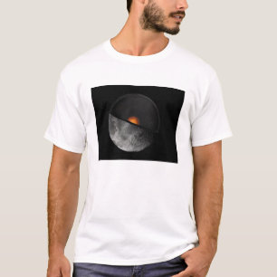 Kunstenconcept met een mogelijke binnenste kern t-shirt