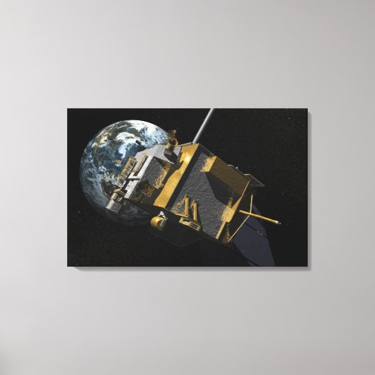 Kunstenconcept van de Lunar Reconnaissance Orbi 2 Canvas Afdruk (Voorkant)