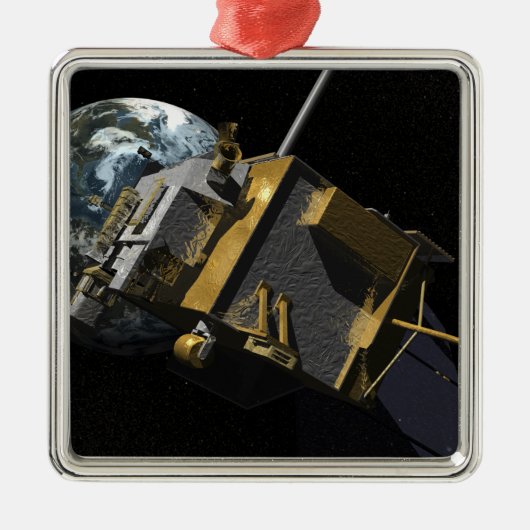 Kunstenconcept van de Lunar Reconnaissance Orbi 2 Metalen Ornament (Voorkant)