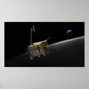 Kunstenconcept van de Lunar Reconnaissance Orbi 2 Poster
