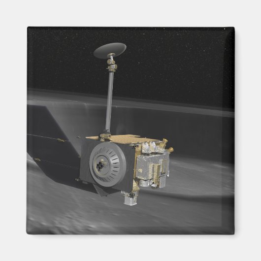 Kunstenconcept van de Lunar Reconnaissance Orbi 3 Magneet (Voorkant)