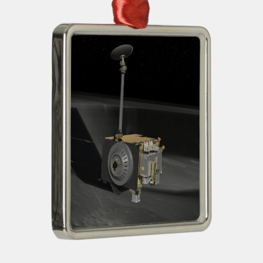 Kunstenconcept van de Lunar Reconnaissance Orbi 3 Metalen Ornament (Rechts)