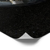 Kunstenconcept van de Lunar Reconnaissance Orbi 3 Poster (Hoek)