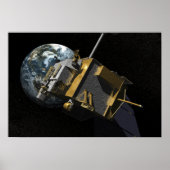 Kunstenconcept van de Lunar Reconnaissance Orbi 3 Poster (Voorkant)