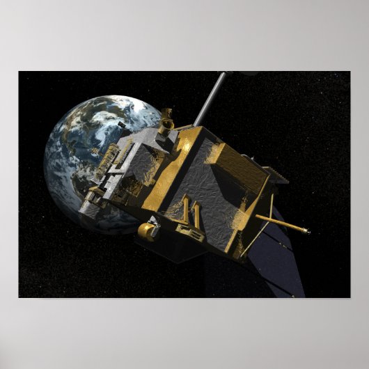 Kunstenconcept van de Lunar Reconnaissance Orbi 3 Poster (Voorkant)