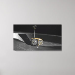 Kunstenconcept van de Lunar Reconnaissance Orbi Canvas Afdruk