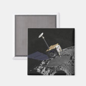 Kunstenconcept van de Lunar Reconnaissance Orbi Magneet (Voorkant / Achterkant)