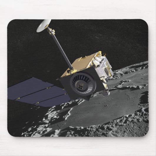 Kunstenconcept van de Lunar Reconnaissance Orbi Muismat (Voorkant)