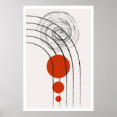 Kunstendetect met middeleeuwse kunsten — uniek dec poster (Voorkant)