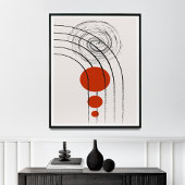 Kunstendetect met middeleeuwse kunsten — uniek dec poster