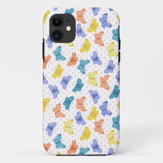 Kunstenideeën over vlinder Case-Mate iPhone case (Achterkant)