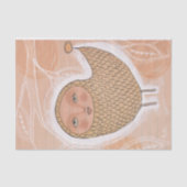 Kunstenkunst met  inkt-vogelillustratie tissuepapier (Voorkant)