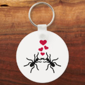 Kunstenliefde voor ratten sleutelhanger (Voorkant)