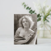 Kunstenmodel, 1900 briefkaart (Staand voorkant)