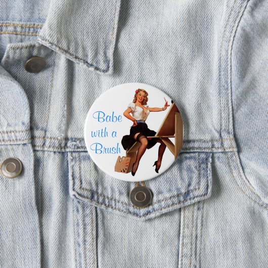 Kunstenpop Ronde Button 7,6 Cm (In situ)