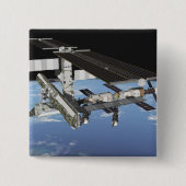 Kunstenrennen Vierkante Button 5,1 Cm (Voorkant)